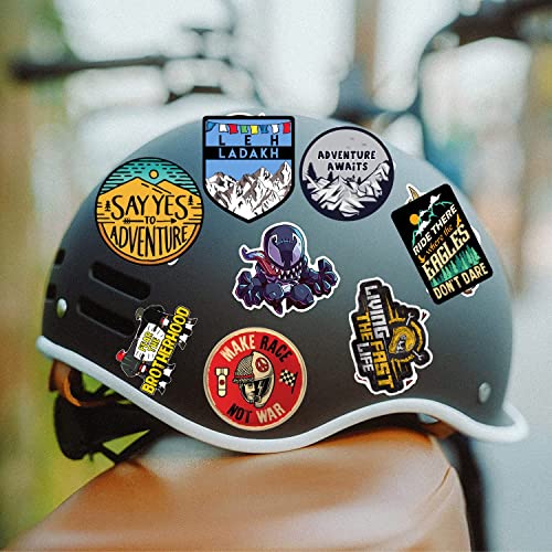 Image of Graphixdesign Decals Self-Adhesive 30 Pack Random Stickers For Skateboard, Helmet, Laptop, Bicycle, Hypebeast, Bike, Guitar (Vinyl)