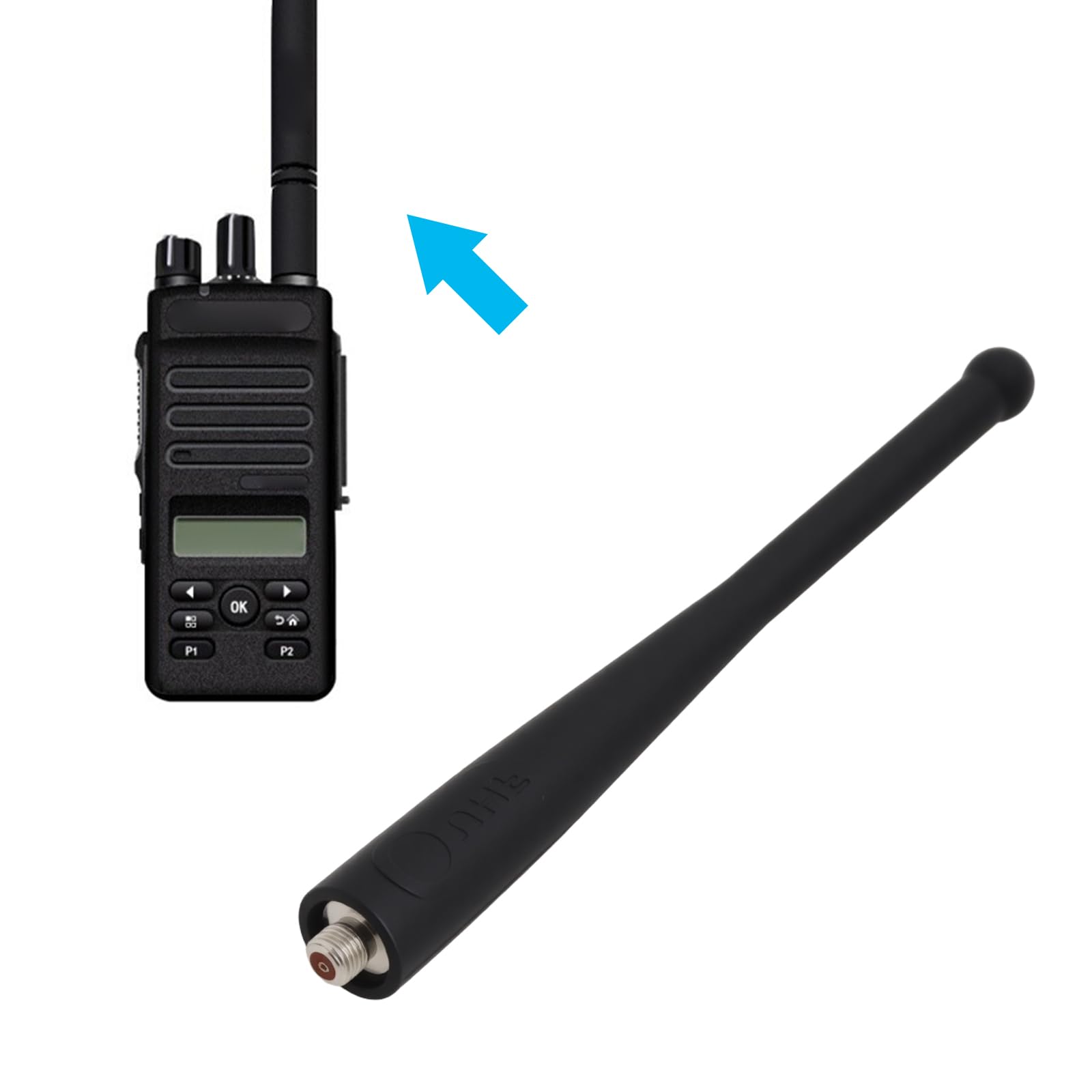Antenne Fouet Mobile Motorola 083938B11 806-960 MHz - Lot De 2 Pièces Neuves OEM