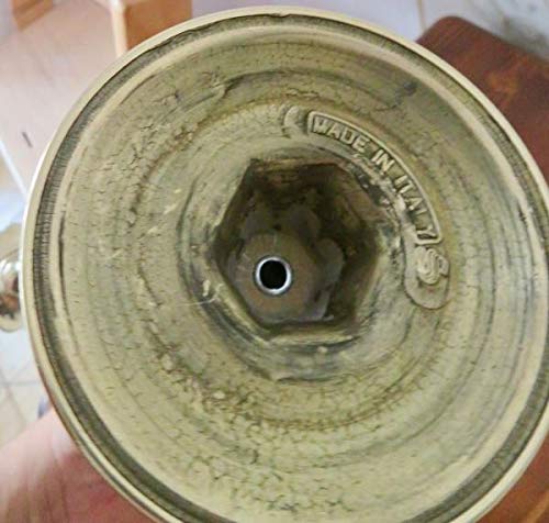 Artissimo Messing Kerzenständer Kerzenleuchter 3 flammig Gold 24cm Massiv Kandelaber