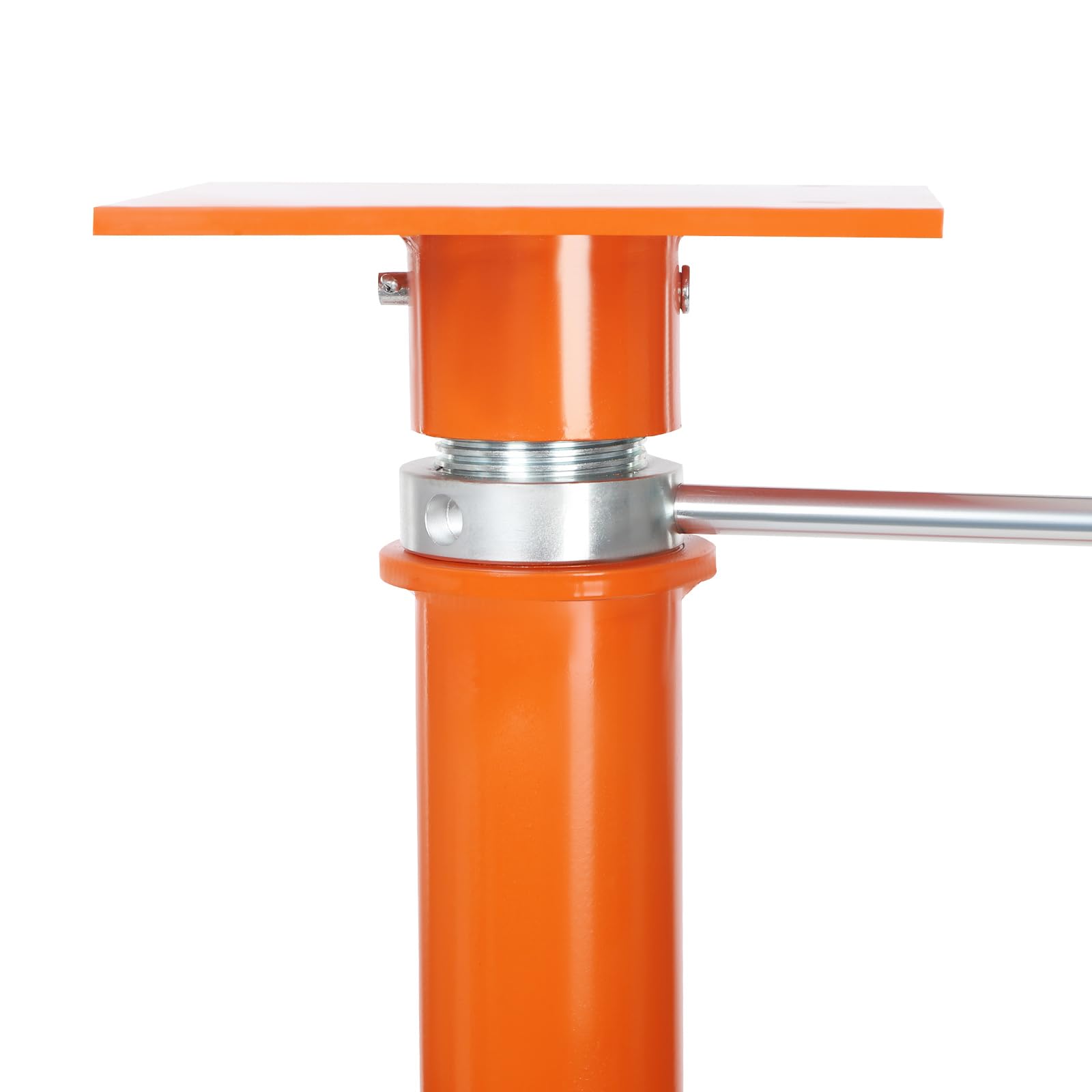 Jacking Post, 37-61in Height Range, 12000lbs Load Capacity, Adjustable Jacking Post, Jack Post for Temporary or Permanent Support, Steel Jack Column for Support Floor Slabs, Bridges, Etc