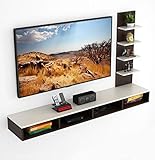 BLUEWUD Primax TV Entertainment Wall Unit/Set Top Box Stand (Large/Ideal for up to 55