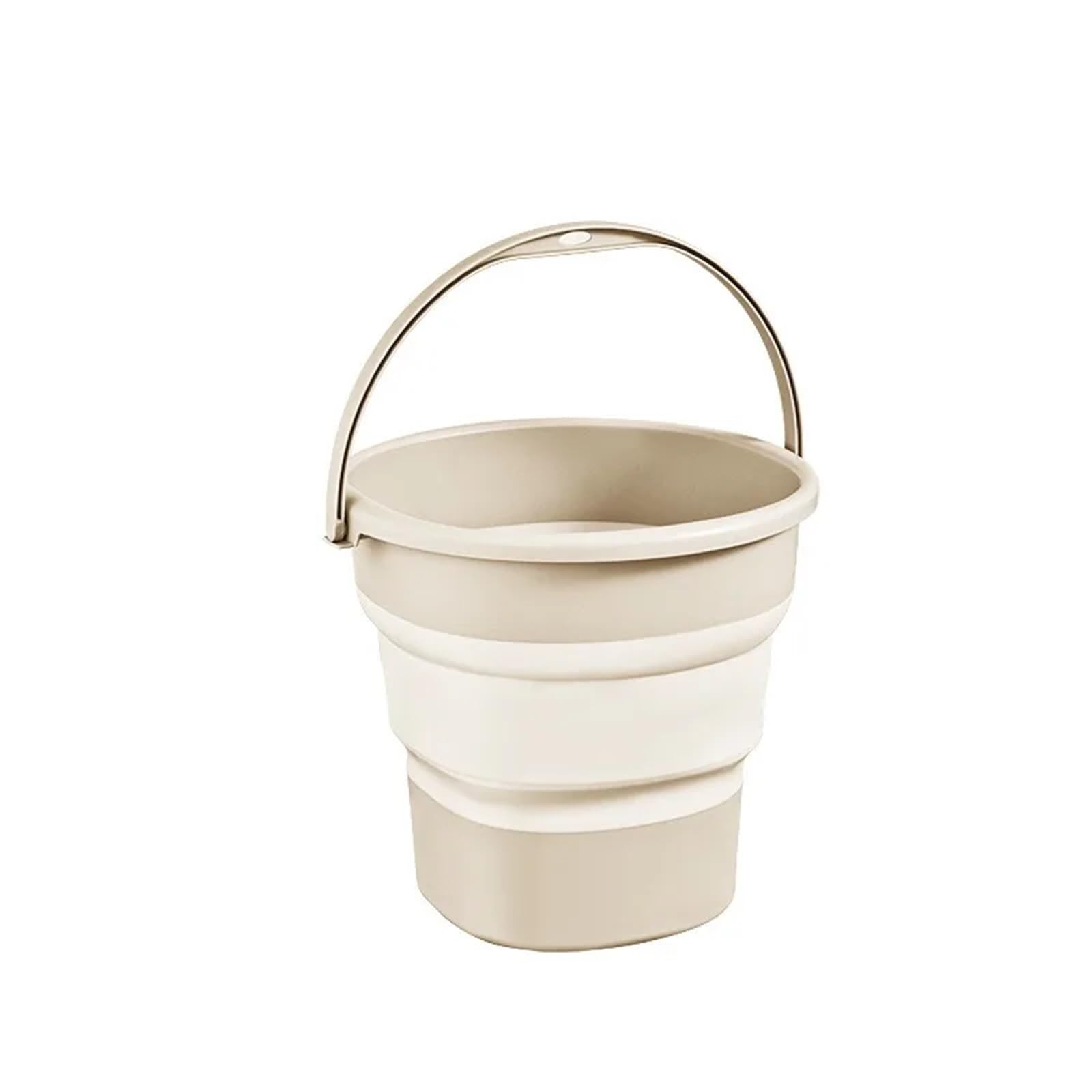 Falteimer Faltbarer Eimer, tragbar, for Outdoor-Camping, Angeln, Autowascheimer, Haushaltswasserspeicher, Kunststoffeimer(Color1,17L)