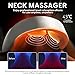 asomooh Neck Massager for Pain Relief Deep Tissue,Electric Portable Neck Massager with Heat for Women Men