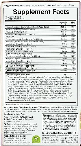 Garden Of Life Organic Mykind Prenatal Once Daily, 36 Ct #TOP6