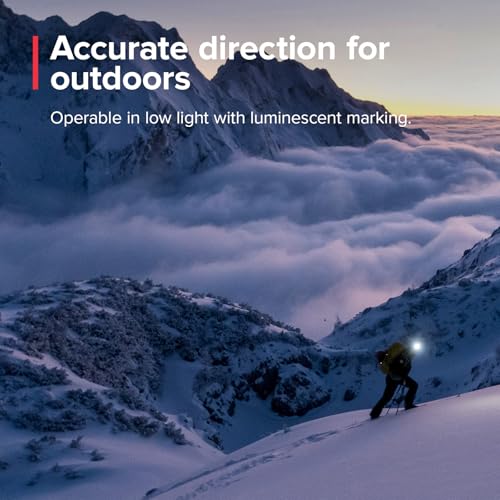 Image of SUUNTO Multifunctional Compass, Northern Hemisphere, Compact Waterproof Navigation Comapss for Hiking & Adventure