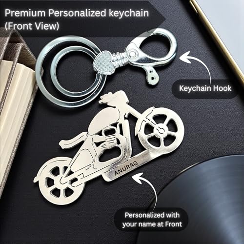 Image of Stainless Steel For jawa keychain | customized keychain with name | Made for Jawa 42, Jawa 42 bobber and Perak | best gift for boyfriend best friend boys & best gift for husband