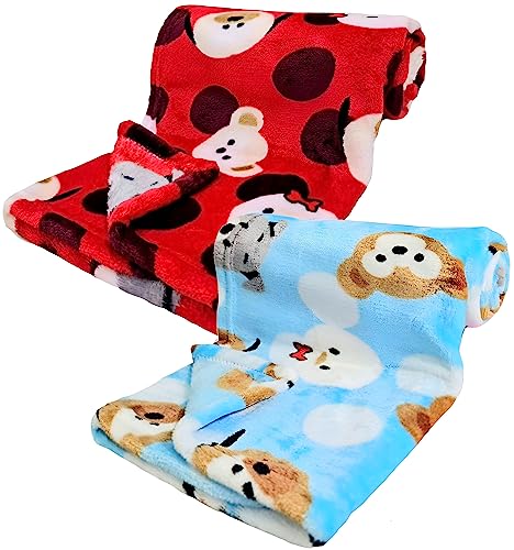 Image of BRANDONN Baby Blankets New Born Combo Pack of Crib Sheet Wrap for Baby Boys and Baby Girls Pack of 2 Pcs