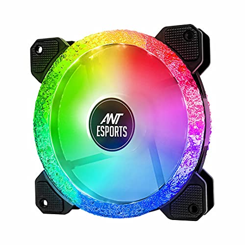 Image of Ant Esports Royaleflow 120 AUTO RGB V2 Dual Sided RGB Ring Illumination Case Fan I Cooler
