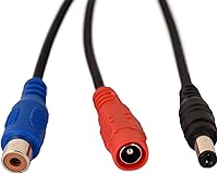 Vista 8 de SaferCCTV Dispositivo de micrófono de audio de alta sensibilidad, kit de captación de voz de sonido para cámaras de seguridad de vigilancia CCTV