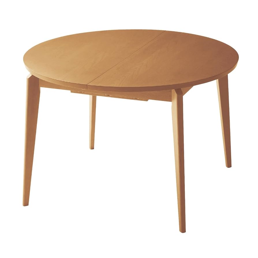 Amazon｜[ベルメゾン] ダイニングテーブル 集える 円形