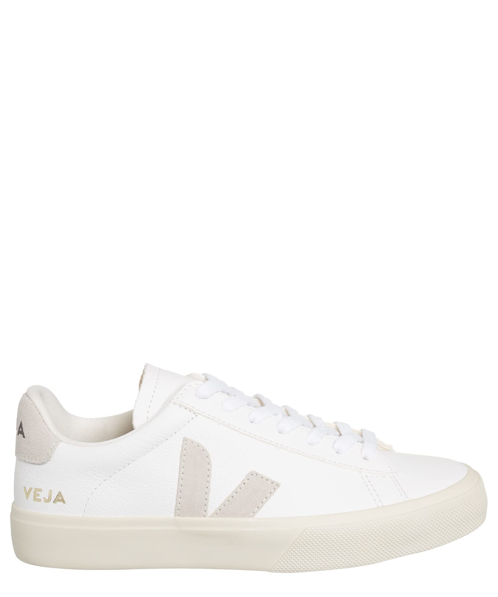 Veja Women's Campo Sneakers, Extra White/Natural Suede, 9 Medium