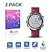 Produktbild LUXACURY Garmin Forerunner 645 Schutzfolie Garmin Forerunner 645 Music Panzerglas aus gehärtetem Glas, 9H für Garmin Forerunner 645 / 645 Music Smartwatch, Anti-Fingerabdruck, kratzfest, 3 Stück