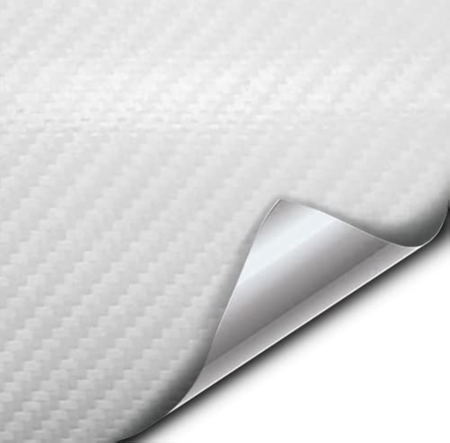 Amazon.com: VVIVID® XPO White Carbon Fiber Car Wrap Vinyl Roll
