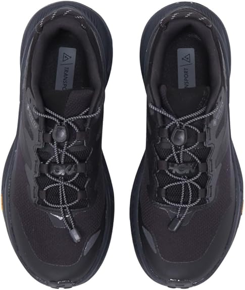 tam(超美品)HOKA W TRANSPORT GTX ブラック HOKA TRANSPORT GTX BLACK /BLACK （ホカ トランスポート