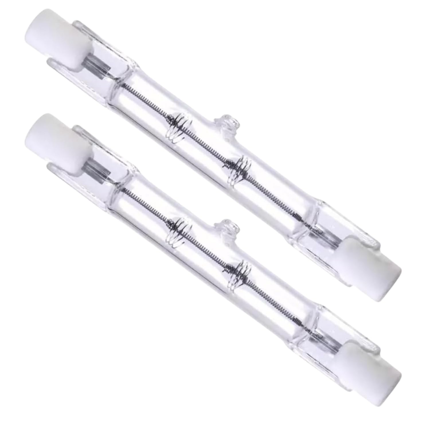 R7S 120w = 150w 78mm Halogen Bulb Floodlight Security Light Linear Bulbs R7S J28 Flood Light (Pack of 2) [Energy Class G]