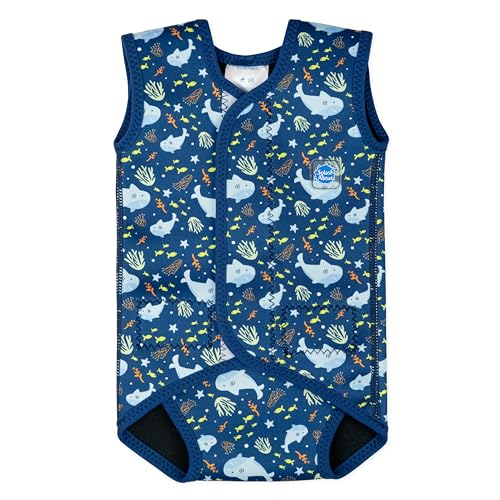 Splash About Baby Wrap Traje de baño de una Pieza, Arrecife de tiburón, 6-18 Months Unisex