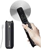 Handheld Mini Fan, 3 in 1 Hand Held Cooling Device, Portable and Personal with Power Bank & Flashlight, Foldable for Travel, Desk, Makeup (Black)
