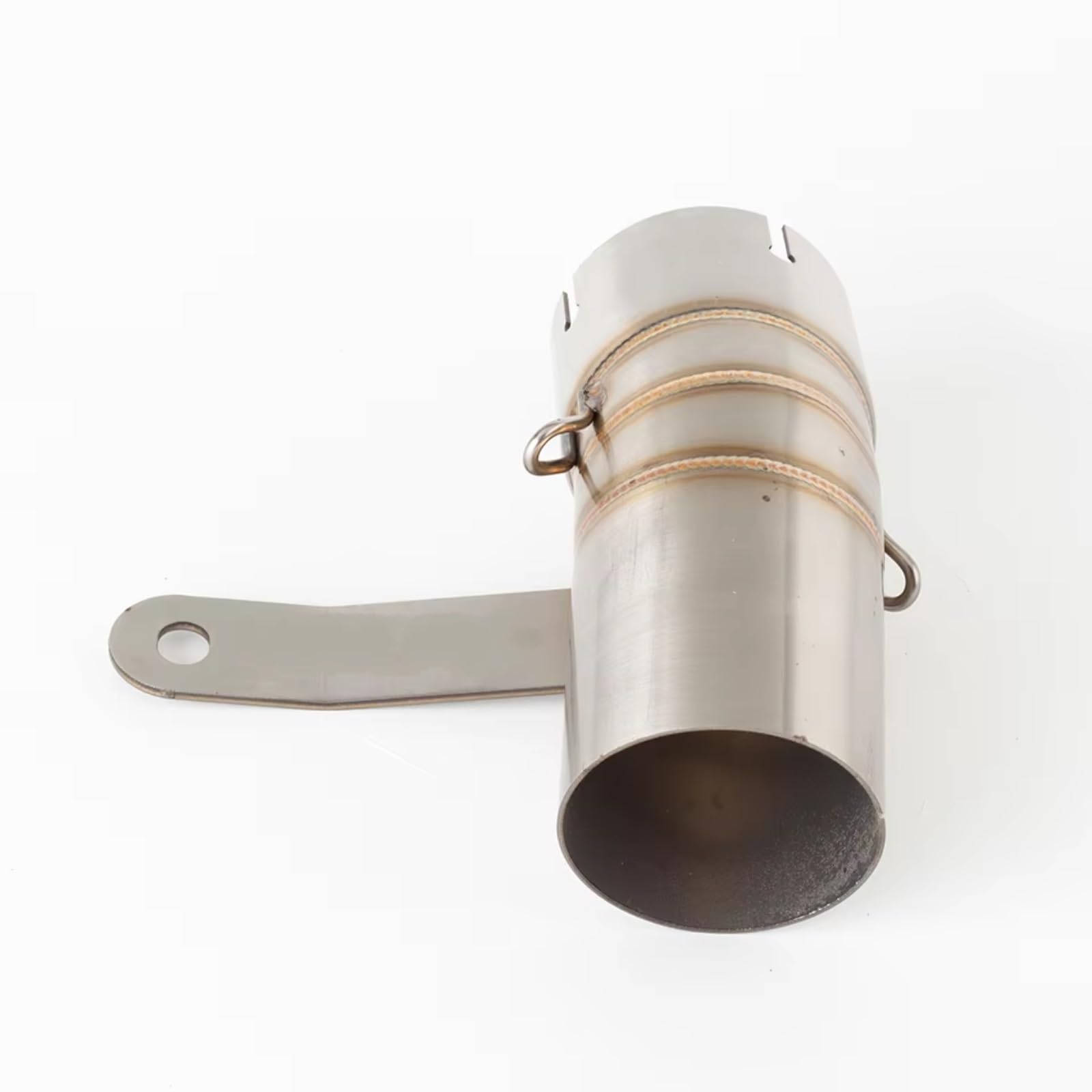 Motorrad Slip-On Auspuff Für S1000RR 2019 2020 2021 2022 2023 Für Escape Slip-on Motorrad-Auspuffschalldämpfer Mittelverbindungsrohr 60MM Auspuff Motorrad-Auspuffspitze Schalldämpfer