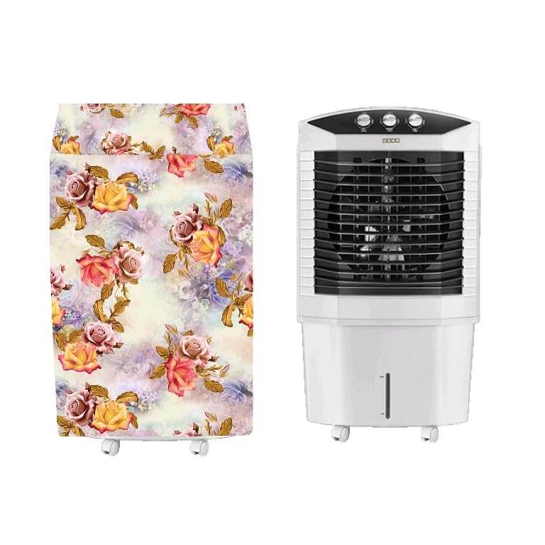 Image of Cooler Cover Compatible for USHA Dynamo 70-litres Desert Air Cooler Waterproof, Dustproof, Size (LXBXH) 75X63X112 Cm, Gold.