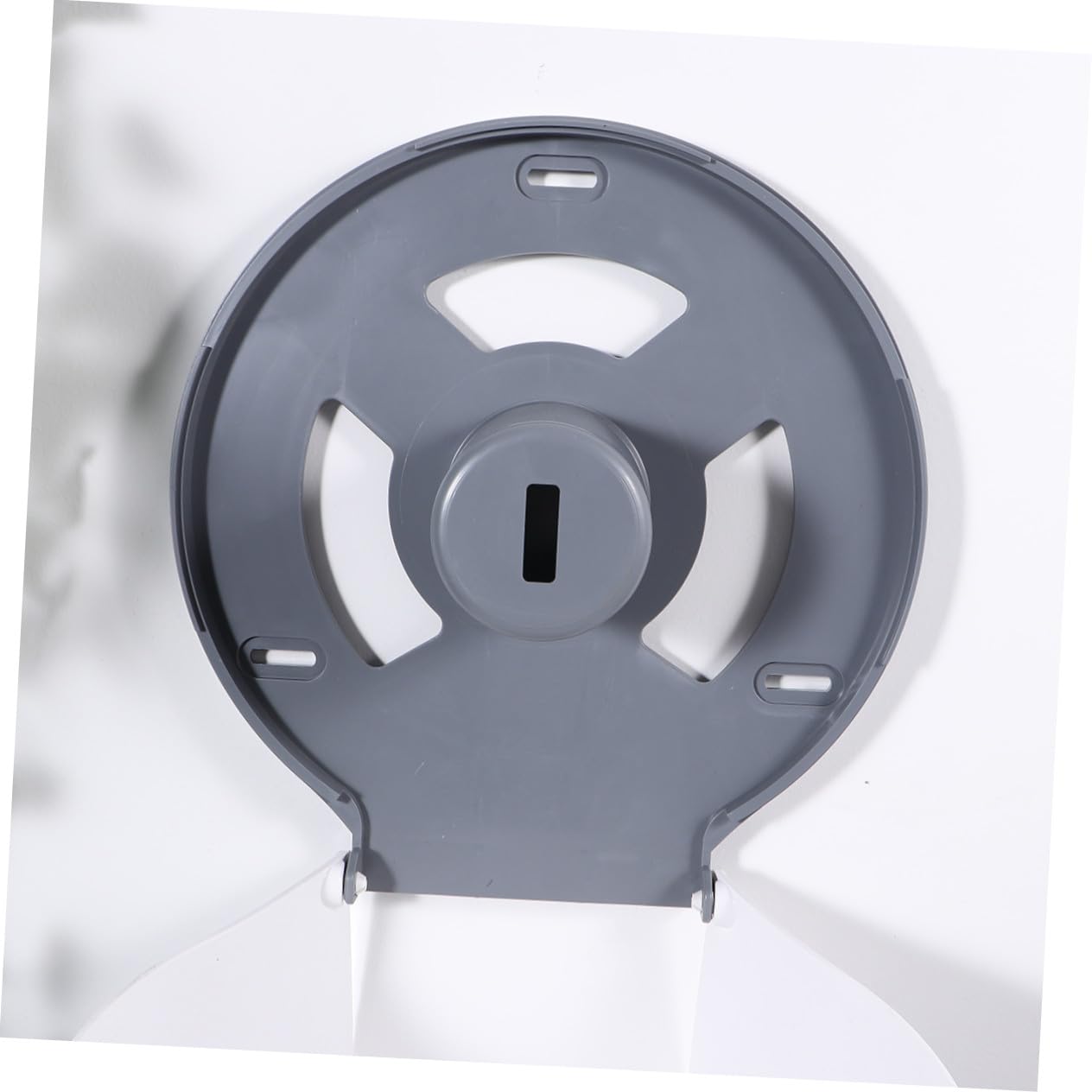 Portarotoli da Parete Rotondo in Abs Bianco Finestra