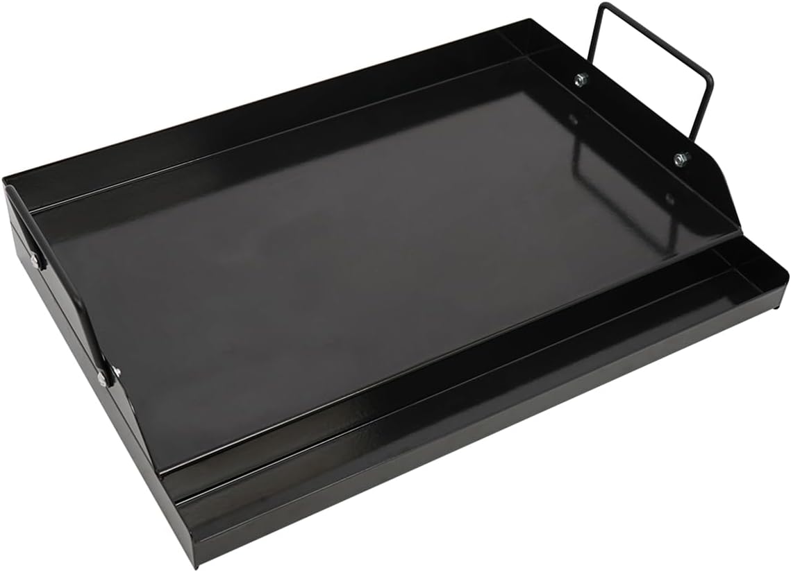 18’’ x 12’’ Nonstick Griddle for Gas or Charcoal Grill, Universal Flat Top Great for Parties, Camping & Tailgating