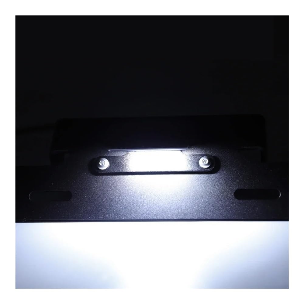 Trasera Luces Para Matrícula Trasera De Motocicleta, Luz