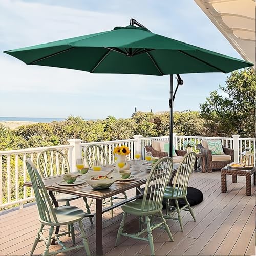Tessuto impermeabile resistente ai raggi UV per ombrelloni da patio a 6/8 coste, perfetto per giardino ed esterno, copertura durevole e resistente alle intemperie