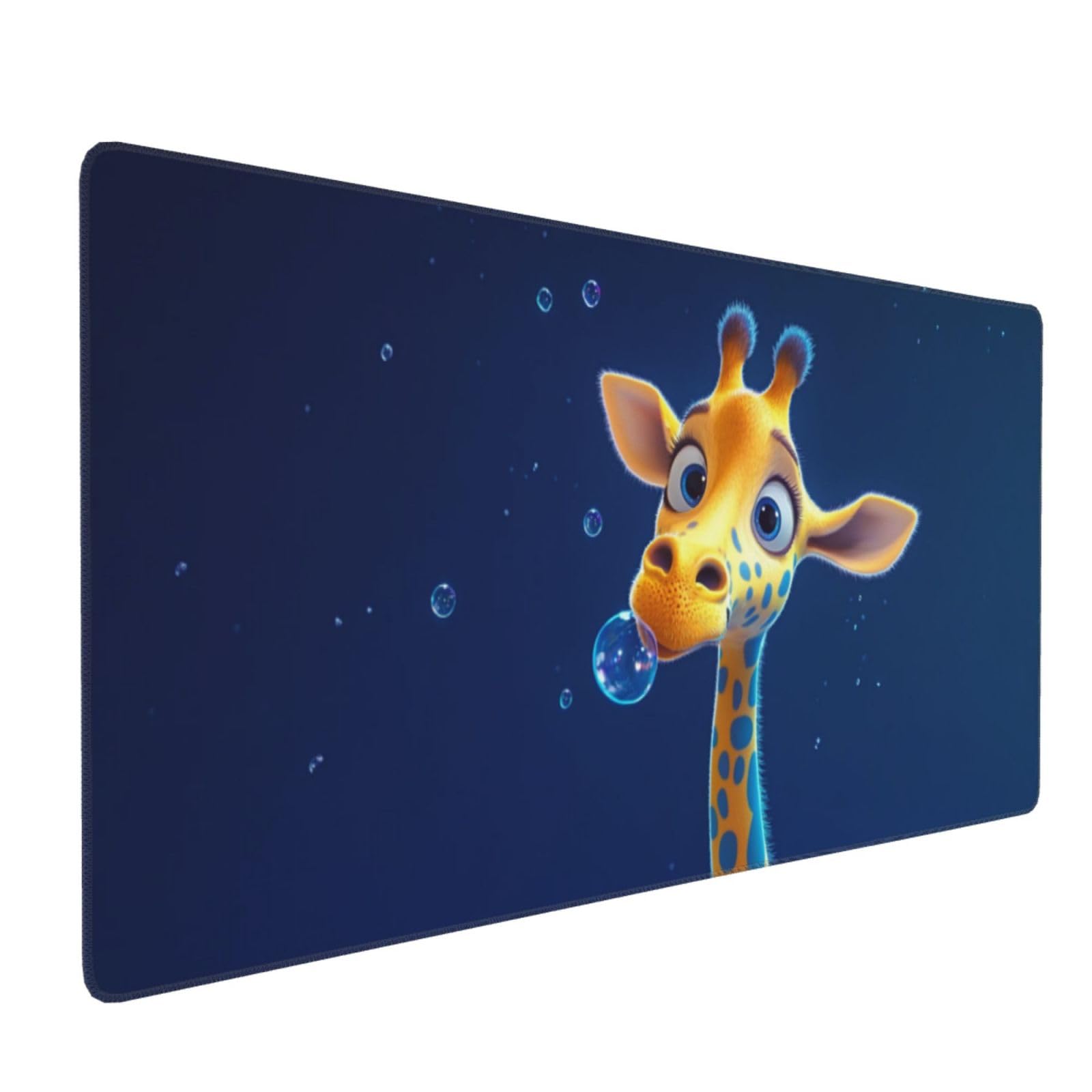 Gamingowa podkładka pod mysz, śliczna podkładka pod mysz XXL, 1200 x 600 x 3 mm, podkładka pod mysz, dla graczy, z zabezpieczeniem krawędzi, wodoodporna, akcesoria dla graczy, poprawia precyzję i