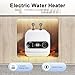 Mini-Tank Water Heater, Compact Design, Adjustable Temperature Control, Quick Heating, Energy-Saving, Under Sink Installation for Small Apartments & Kitchens