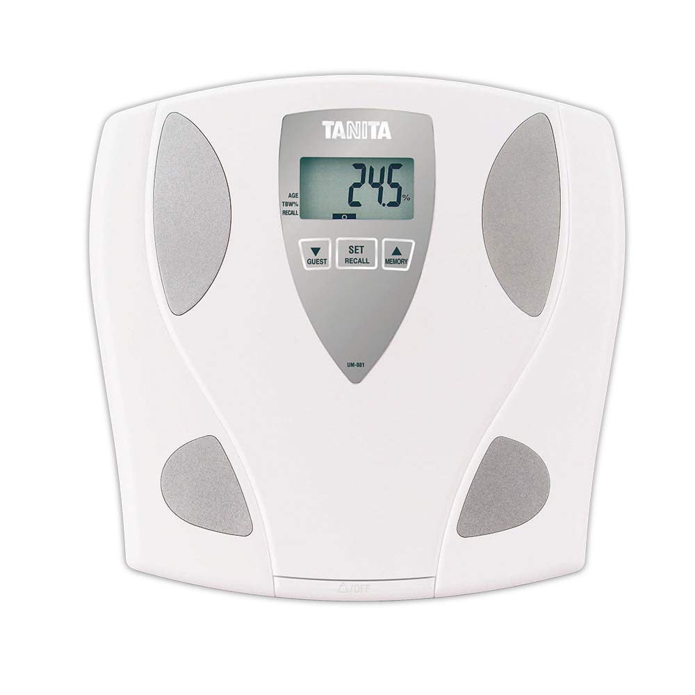 Tanita UM-081 Scale plus Body Fat Monitor with Body Water % Percentage