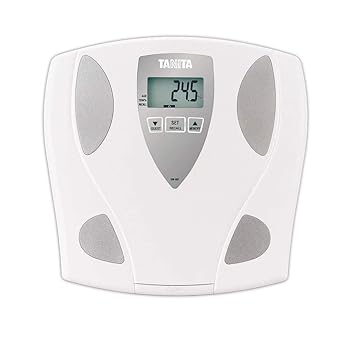 Tanita UM-081 Body Fat & Body Water Monitor Scale - Digital Weight & BMI Analyzer - 330 lb Capacity - 2 User Memory - Guest Mode - Japan Technology