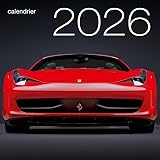  Calendrier mural 2026 - Voitures de rêve