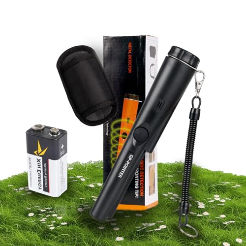 Pinpointer, Professional Handheld Pointer Detector For Adult & Kids Portable Treasure Pinpointing Finder Probe (black)