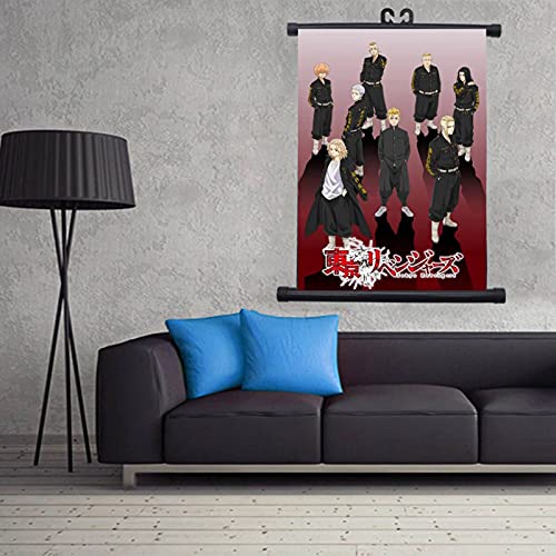 AKlamater Tokyo Revengers Posters, Anime Tokyo Revengers Alle Leden Schilderen Papier Kunst Posters voor Woonkamer… - Afbeelding 8