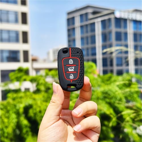 Housse de clé silicone premium pour télécommande Hyundai i30 - 4