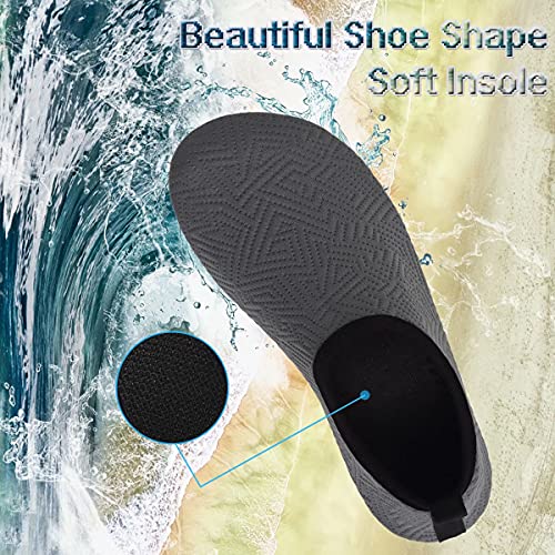 Image of YALOX Water Shoes Women's Men's Outdoor Beach Swimming Aqua Socks Quick-Dry Barefoot Shoes Surfing Yoga Pool Exercise