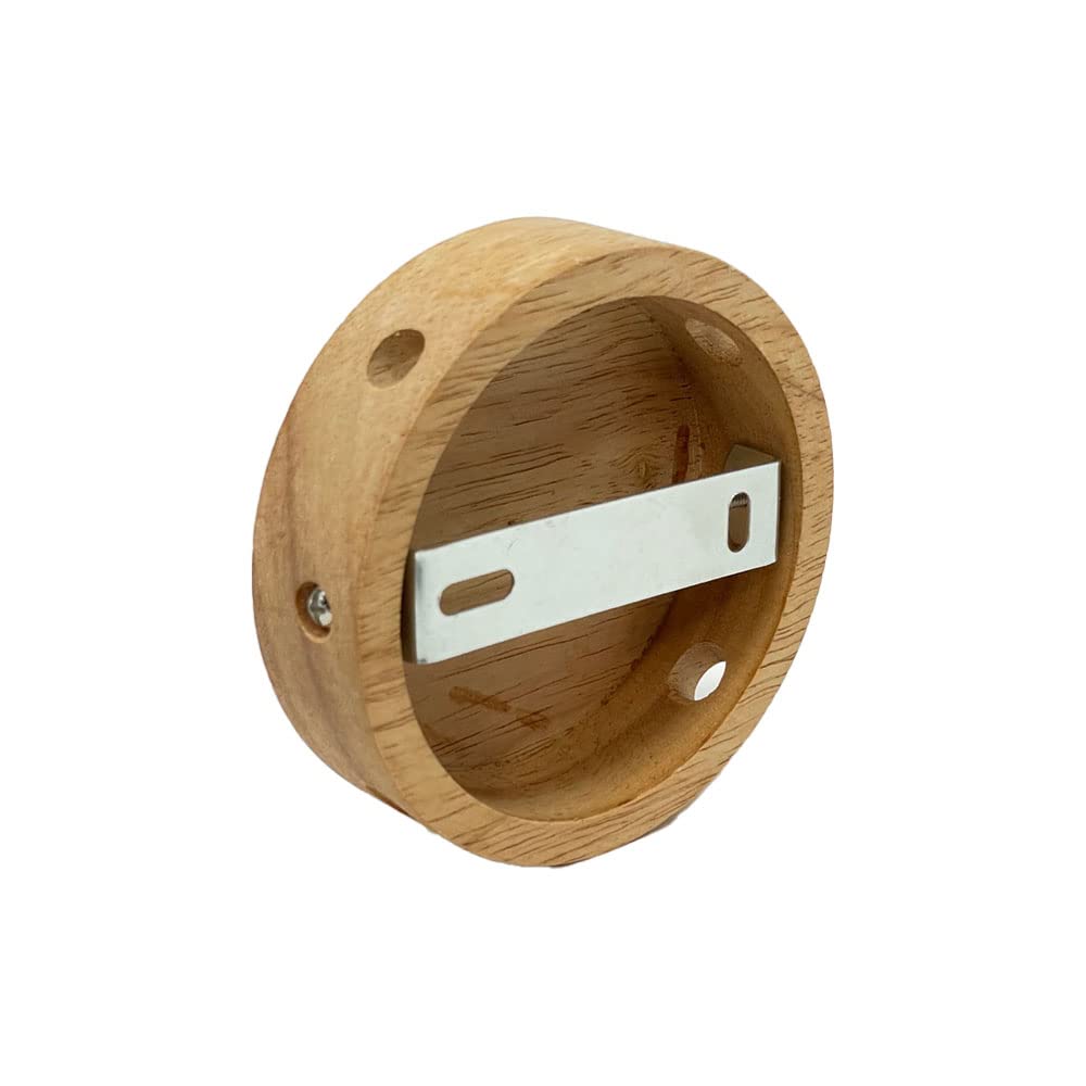 SCATOLA DERIVAZIONE IN LEGNO Ø100MM 4 FORI LATERALI