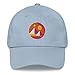 Hogue WS LLC Decentraland Hat (Embroidered Dad Cap) MANA Crypto Light Blue