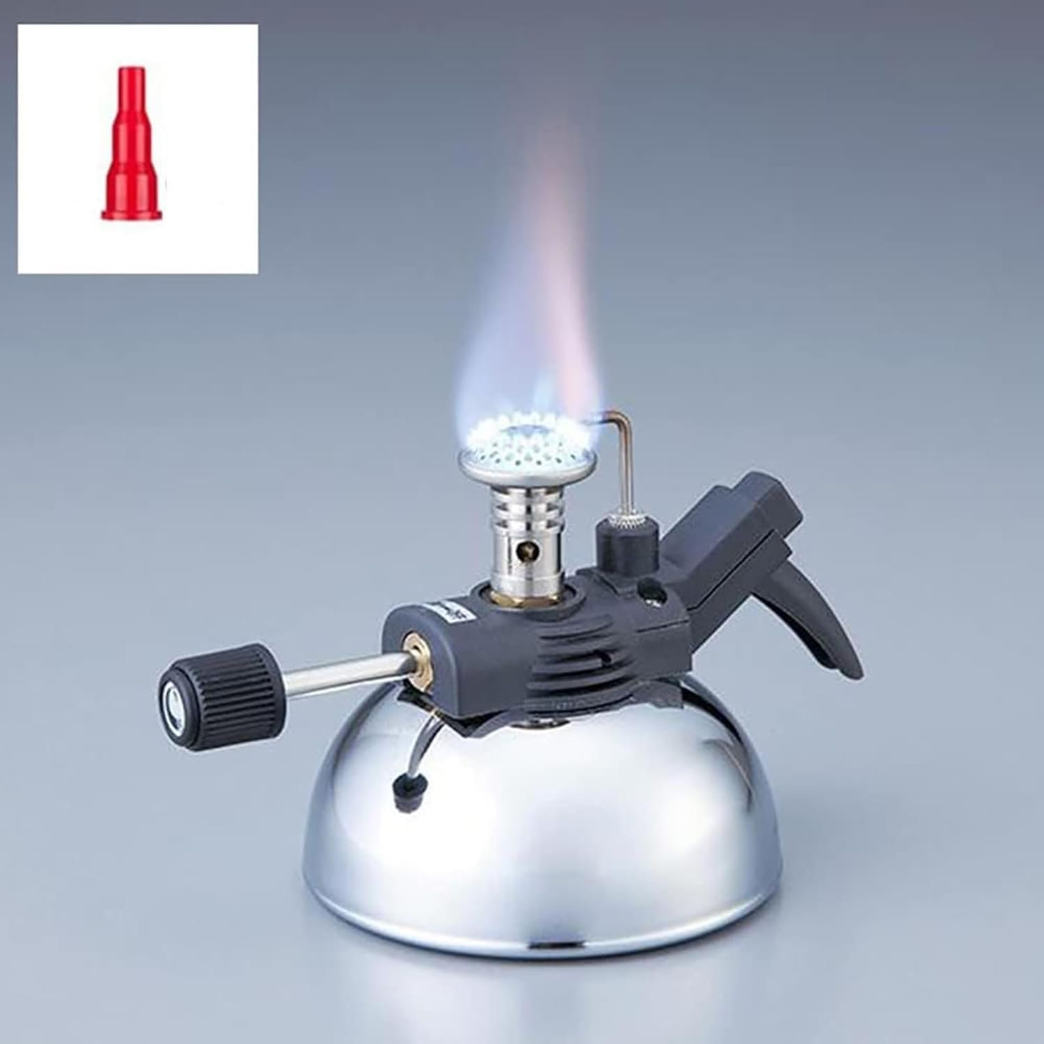 Portable Laboratory Bunsen Burner with Large-Capacity Gas Storage, 1300℃ Temperature, 36.5g Butane Burner for Dental Lab Equipment and Clinic Use