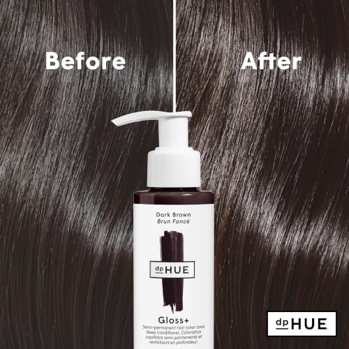 Image of dpHUE Gloss+, Dark Brown - 3 fl oz (Travel Size)