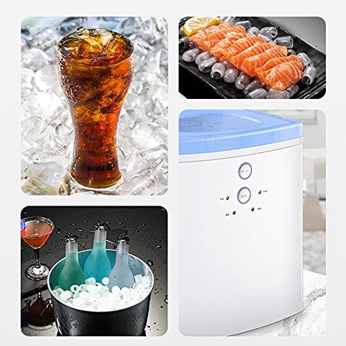 Máquina para hacer cubos de hielo portátil y eficiente miniatura 2