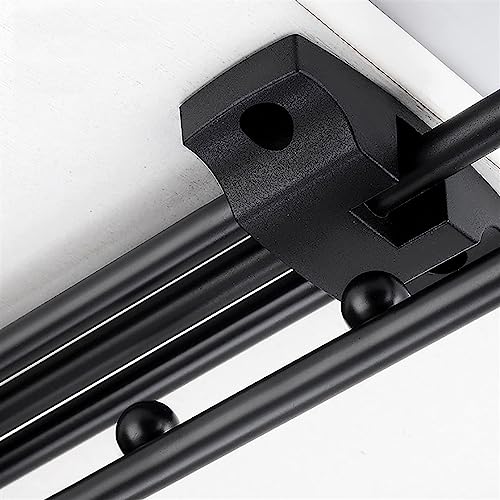 Barre de penderie extensible pour armoire étroite manquant de profondeur