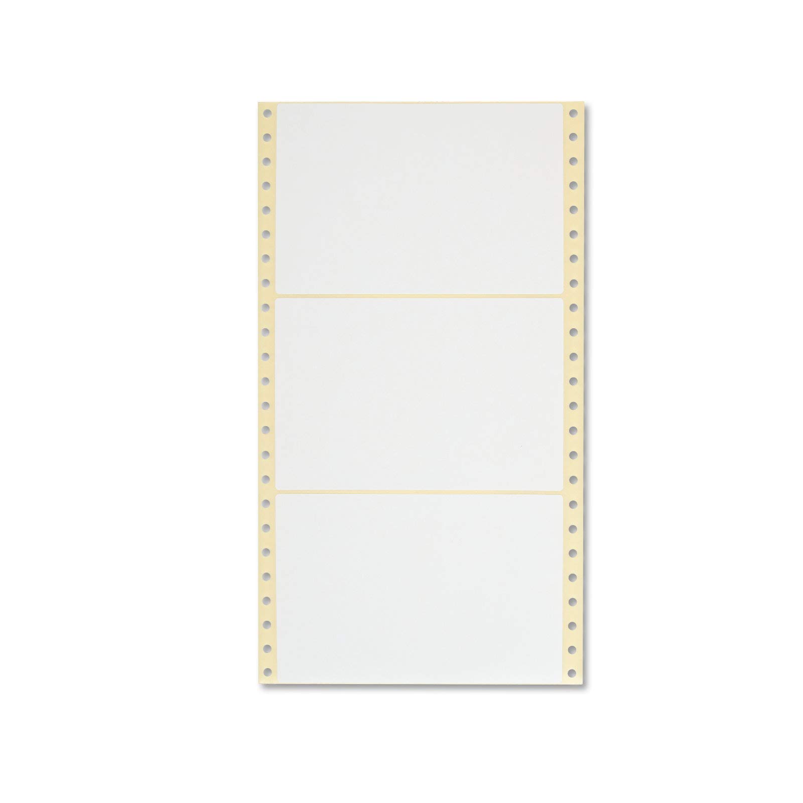 Endlosetiketten Computeretiketten Lochrandetiketten 148,6x99,6mm 1500 Stück endlos selbstklebend weiß