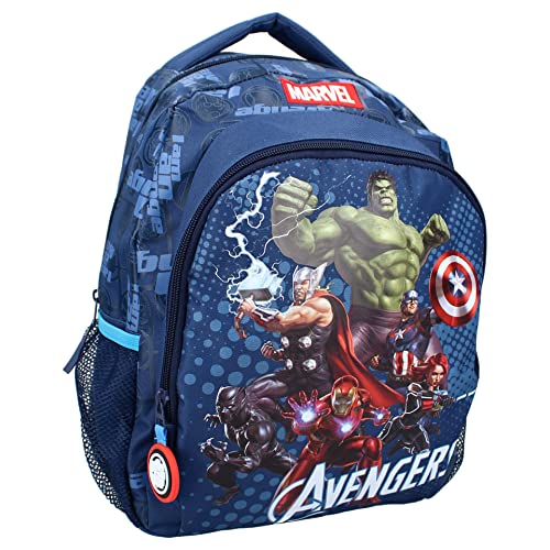 Sac à dos enfant bleu Marvel Avengers cadeau anniversaire garçon 35cm