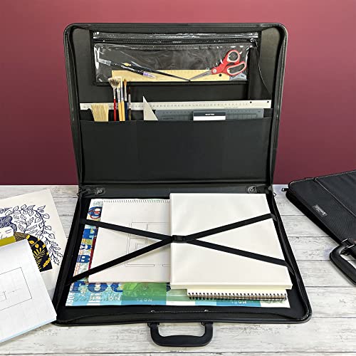 Speedball U2026 Universal Heavy Duty Art Portfolio Carrying Case thumb #5