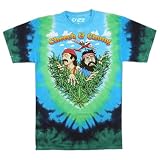 Liquid Blue Men's Cheech and Chong Field Of Dreams T-Shirt, Multi, X-Large