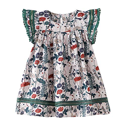 Image of Zanie Kids Easter Dresses for Girls Baby Girl Summer Dress Playwear Family Photo Outfits