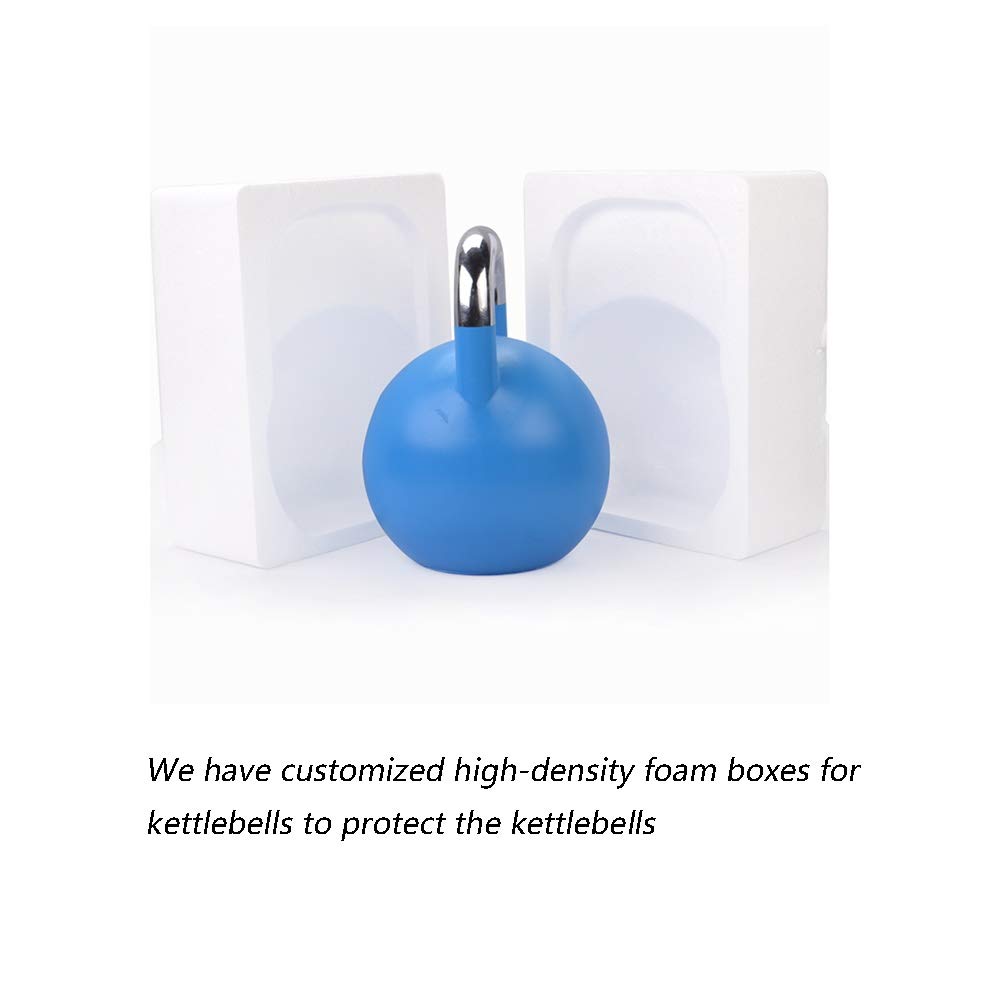 Kettlebell HUAHUA Colorato Fitness, USA di Alta qualità Ad Alta Densità Fusioni in Acciaio Attrezzature Fitness, Pesi: 4kg, 6kg, 8kg, 12kg, 16kg, 20kg, 24kg, 28kg (Size : 6kg)