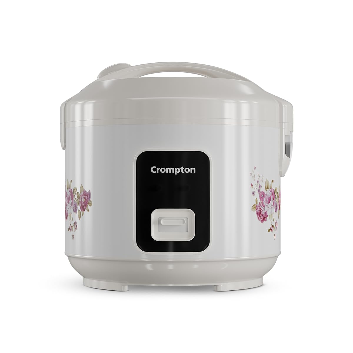 Crompton 1.8L Electric Rice Cooker, 700W Heating Element – Cooks 1 KG rice,24-Hour Keep Warm, 4-Level Safety – 5 Year Warranty on Heating Element|2 Year Warranty on Product