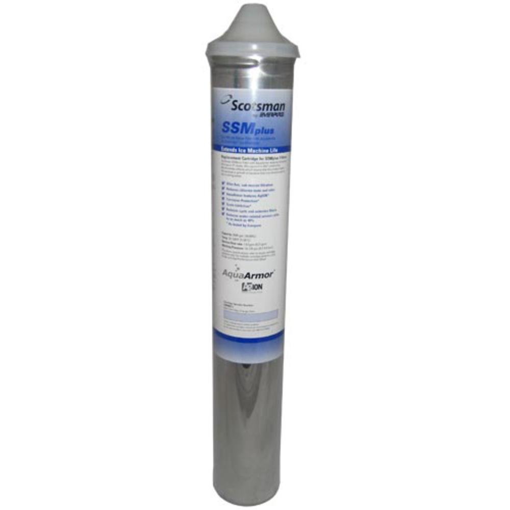 Scotsman SSMRC1 SSM Plus Ice Machine Replacement Water Filter (for SSM1-P, SSM2-P, and SSM3-P) - 0.5 Micron, NSF, 2 x 2 x 14 inches